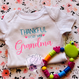 Thankful for Grandma Baby Bodysuit